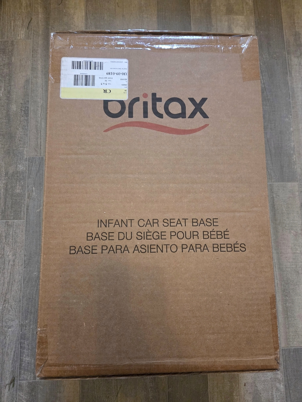Britax ‎S12778300 Child Car Seat Base Gen2 - Black - New